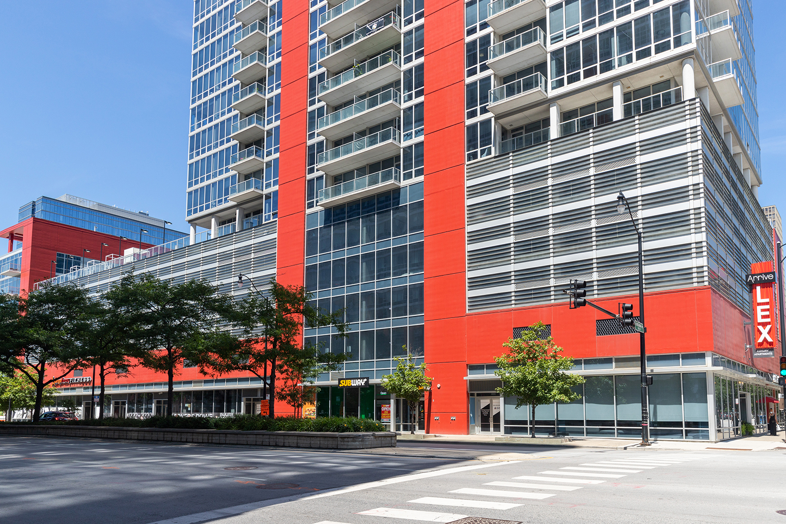 luxury apartment chicago exterior